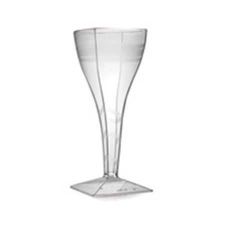 FINELINE SETTINGS Fineline Settings 1208 Wavetrends 8 oz Clear Wine Glass 1208